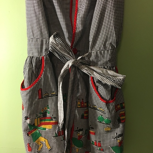 Vintage Dresses & Skirts - Vintage Handmade Apron Dress